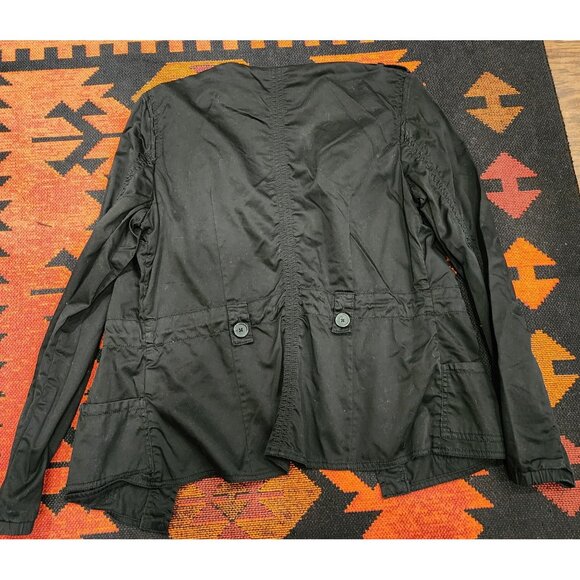 NEW H&M Divided Womens Black Utility Jacket Size 12 - Picture 2 of 14